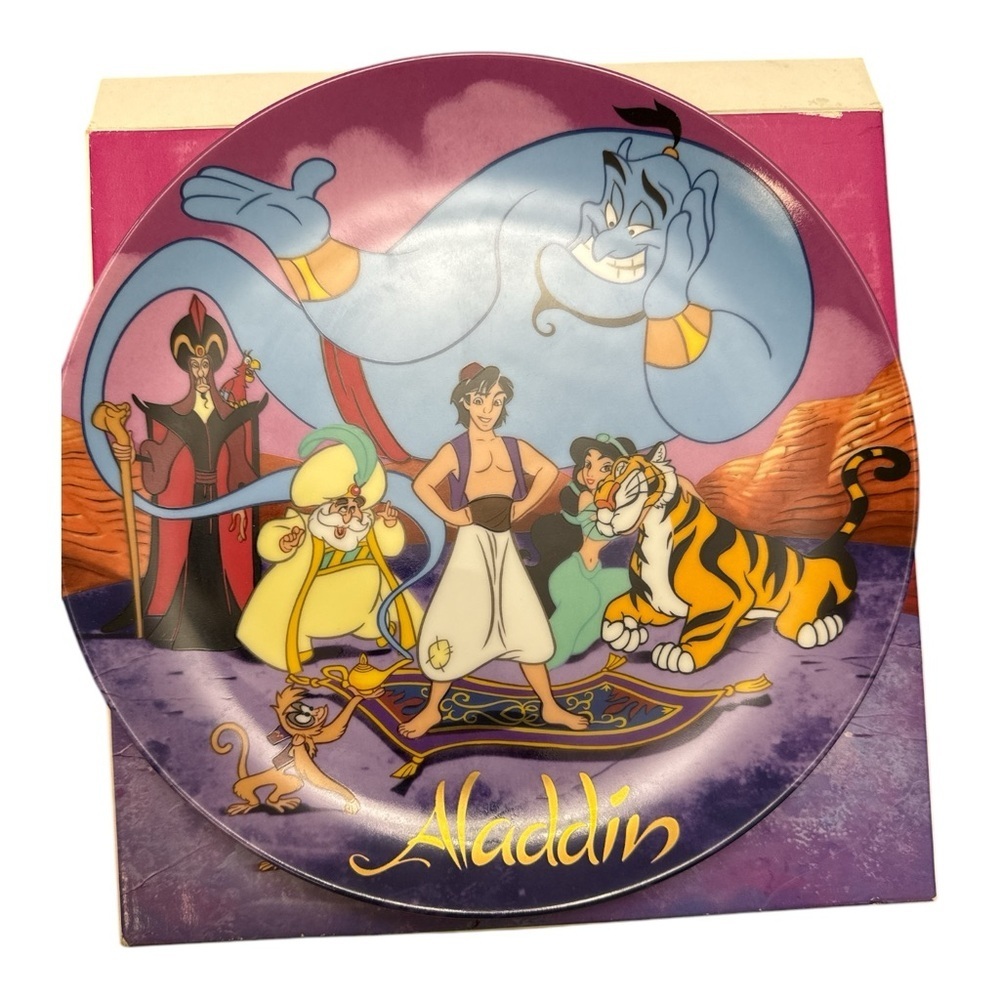 Disney Blue and Purple Dinnerware Set